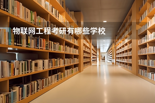 物联网工程考研有哪些学校