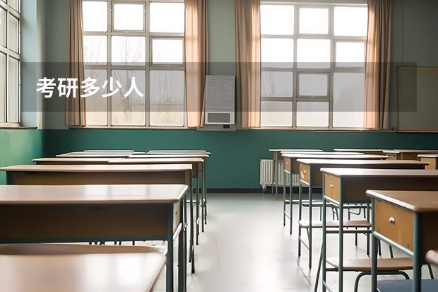 考研多少人