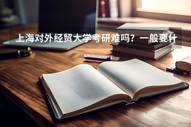 上海对外经贸大学考研难吗?一般要什么水平才可以进入?
