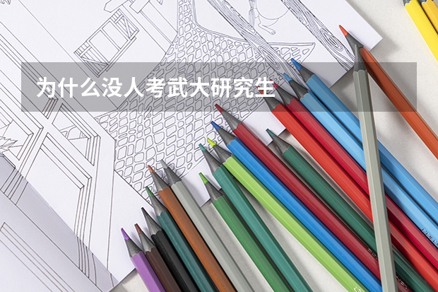 为什么没人考武大研究生
