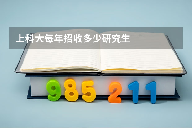 上科大每年招收多少研究生