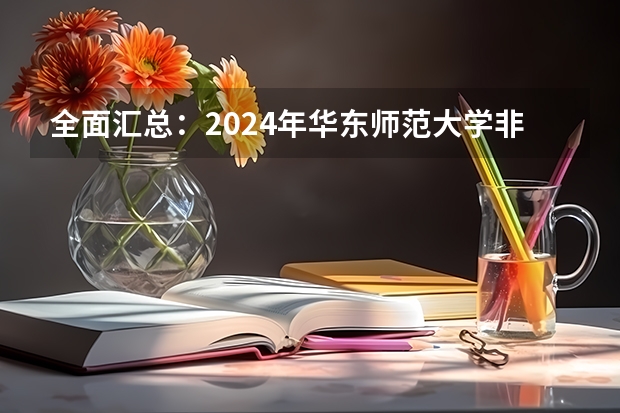全面汇总:2024年华东师范大学非全日制研究生招生简章 华东师范大学2024年博士研究生招生简章
