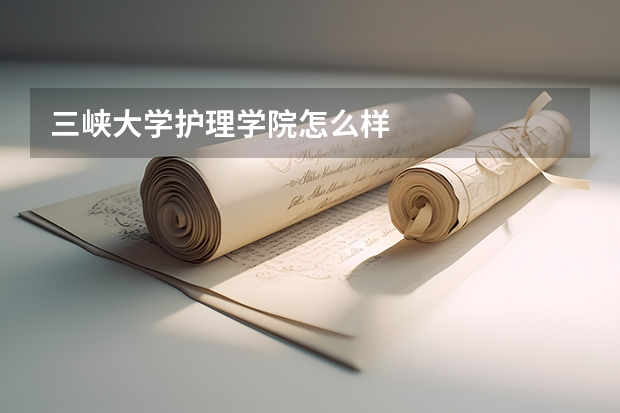 三峡大学护理学院怎么样