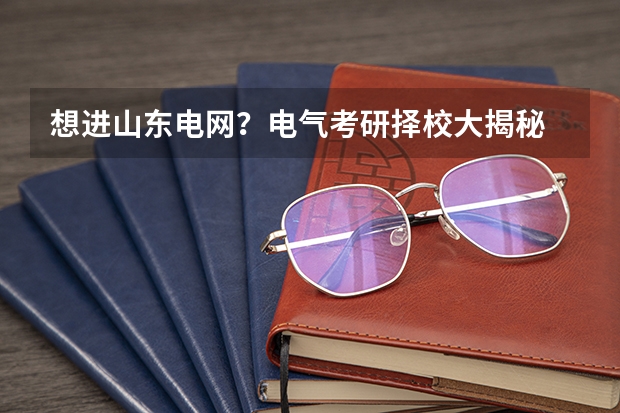 想进山东电网?电气考研择校大揭秘 山东电网有多难进
